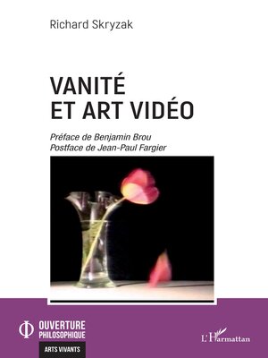 cover image of Vanité et art vidéo